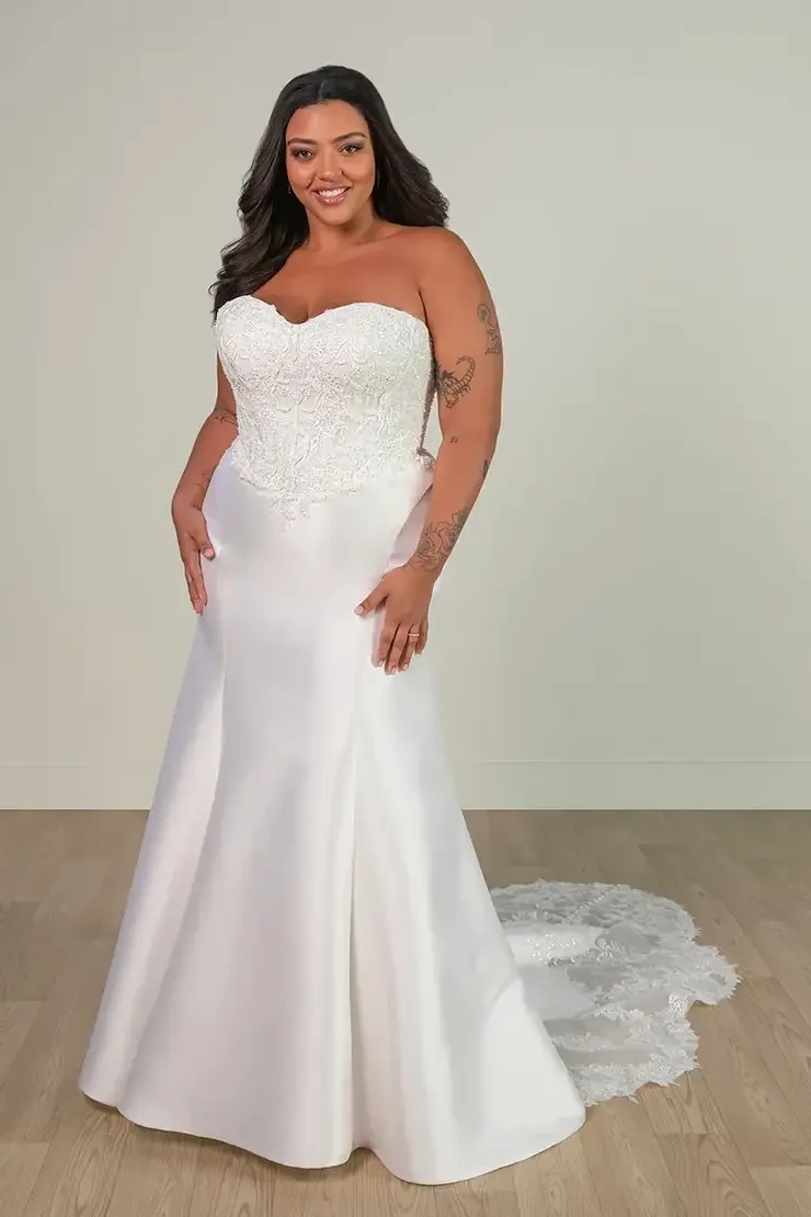 Stella York Plus Size Style #8163
