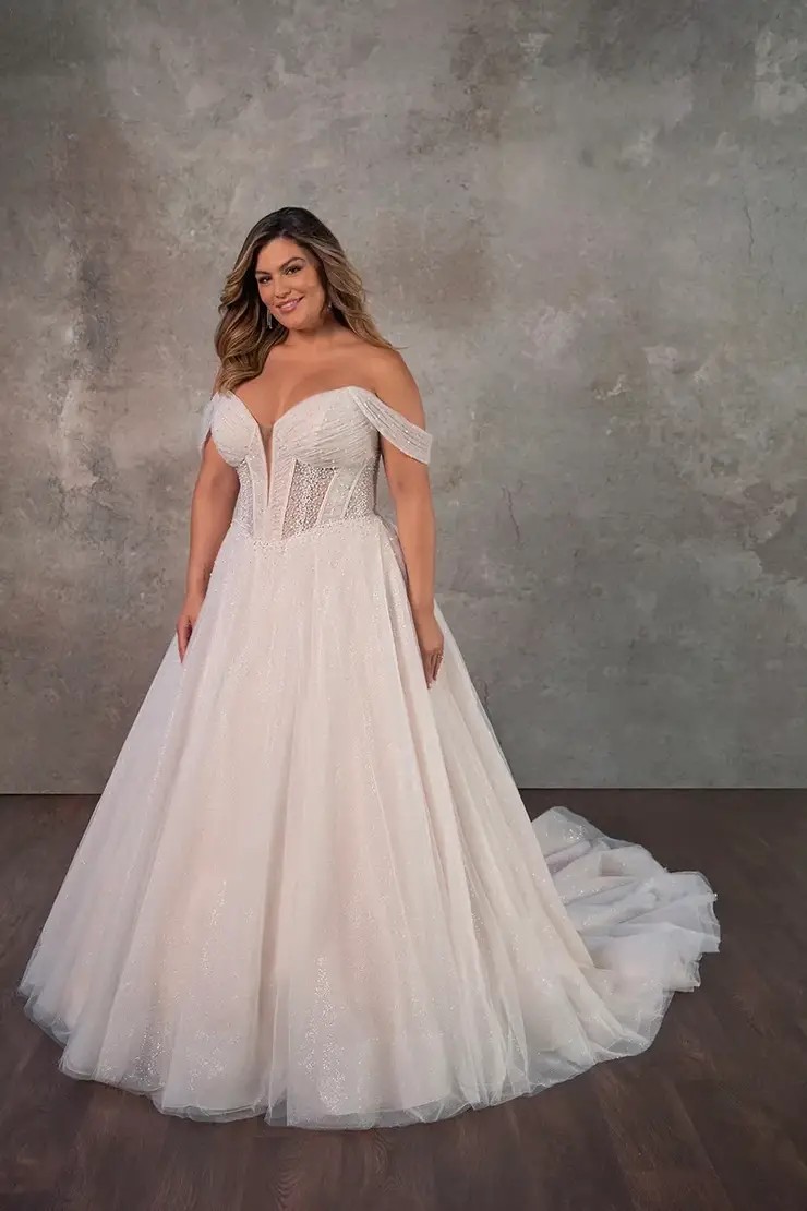 Essense of Australia Plus Size Style #D4130