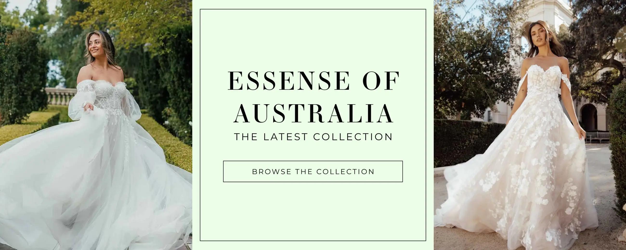 Essense of Australia Bridal Fall 2023 Banner for Desktop