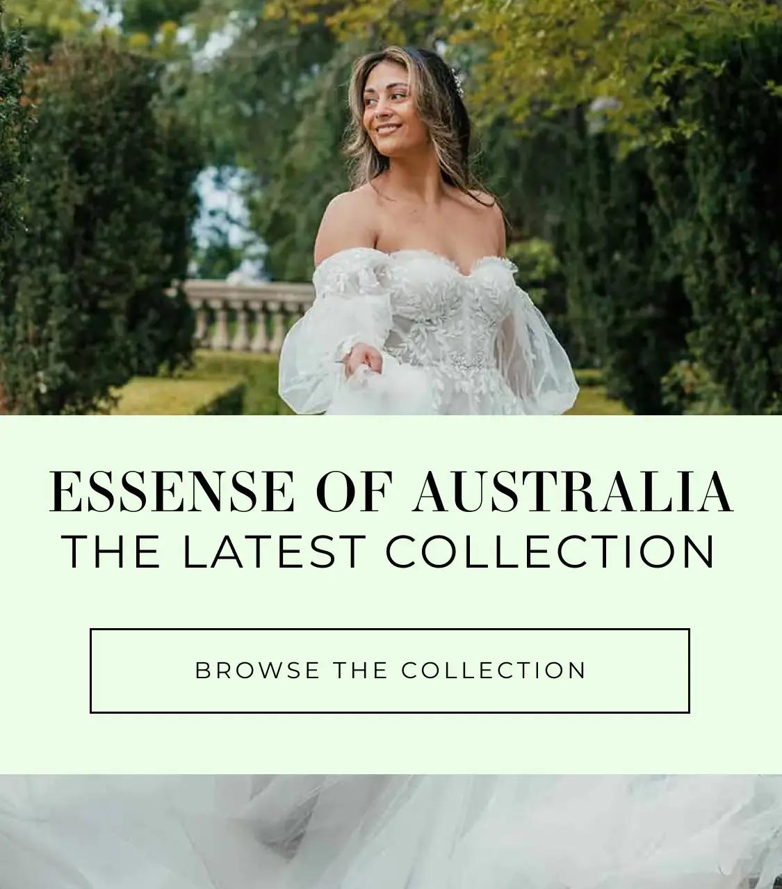 Essense of Australia Bridal Fall 2023 Banner for Mobile