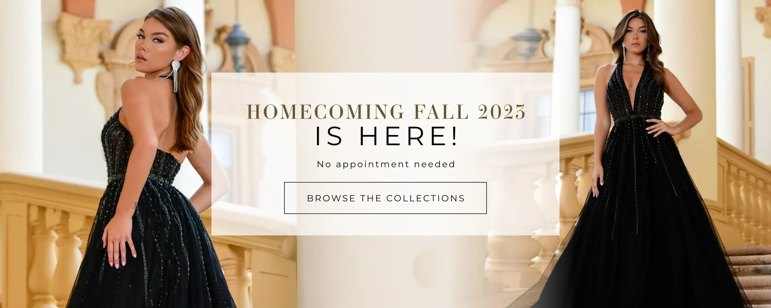 Homecoming Fall 2023 collection Banner for Desktop