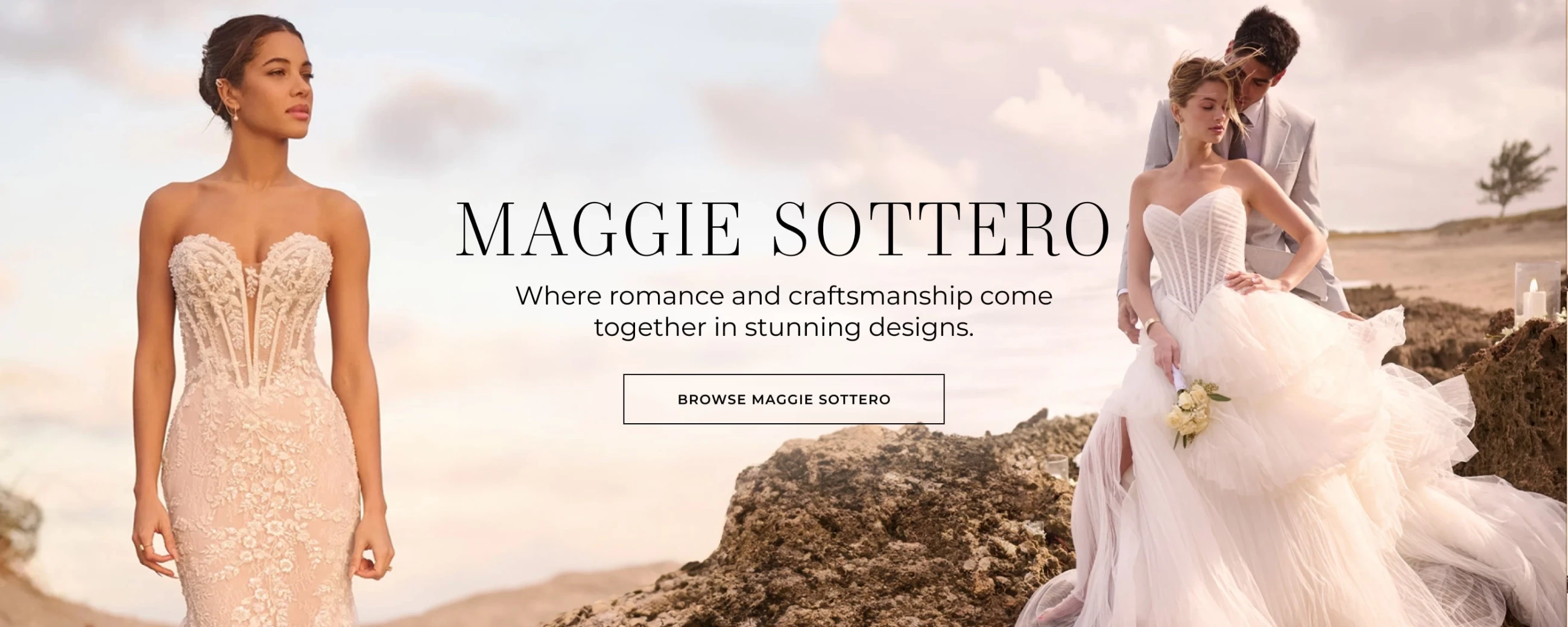 Maggie Sottero 2025 Desktop Banner