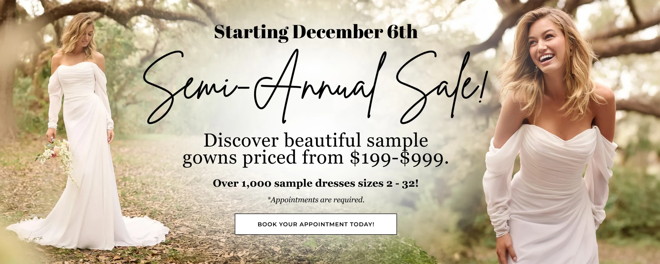 Semi Annual Sale Banner Desktop